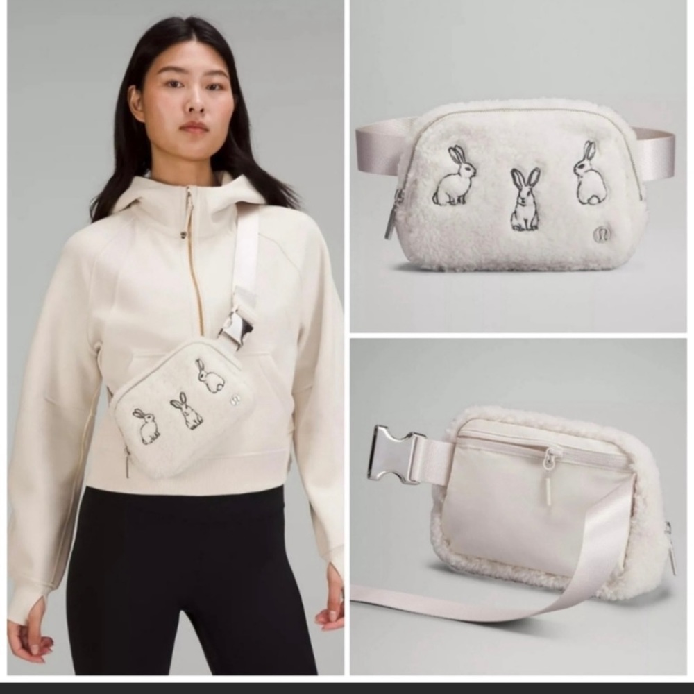 🔥🔥 NEW Lululemon Everywhere Belt Bag Fleece! New Years Lunar Rabbit 🐇